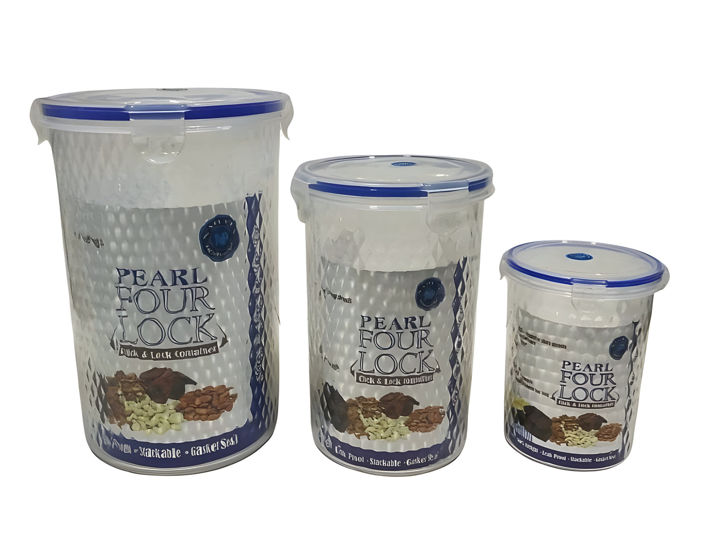 Pearl Container (Set of 3 Pcs)