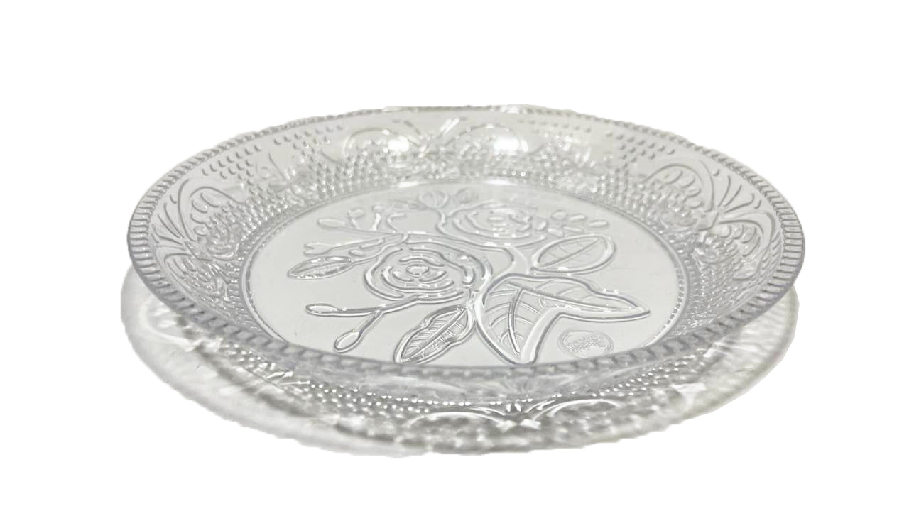 Khushbu Plate (Crystal) (Pack Of 3)