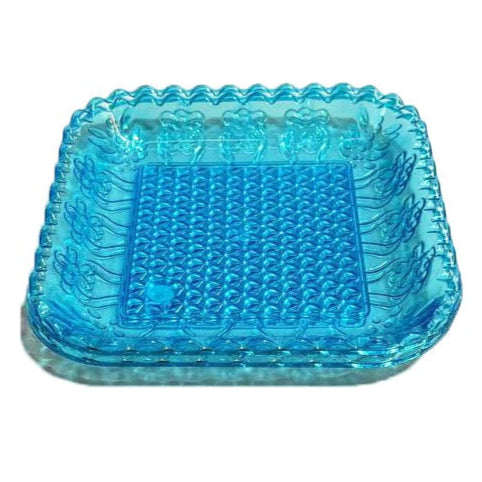 Mastana Plate (Crystal) (Pack Of 3)