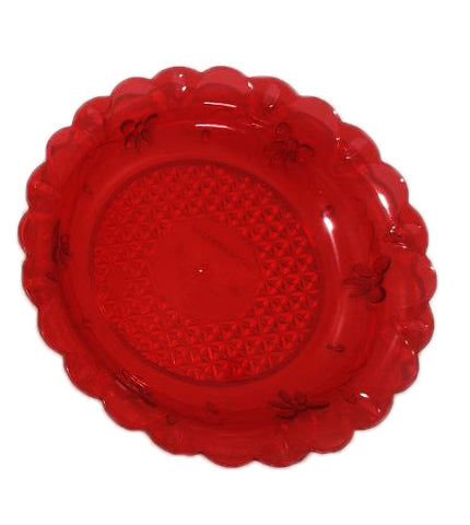 Pathaan Plate (Crystal) (Pack Of 2)