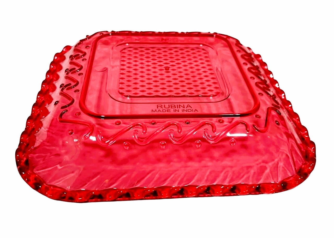 Rubina Plate (Crystal)
