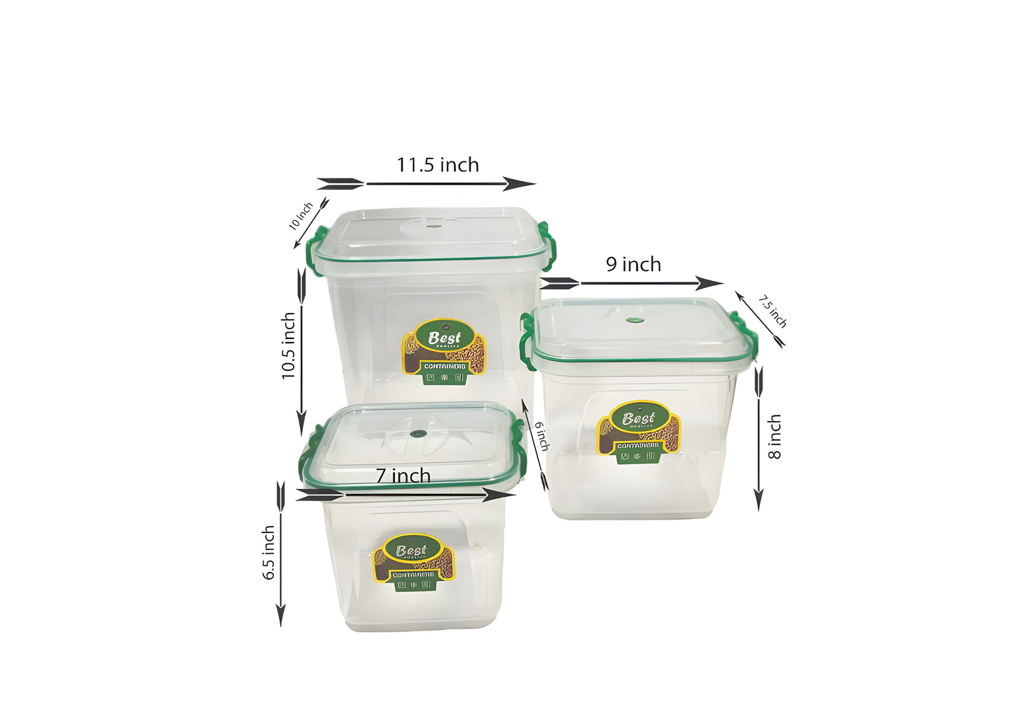Lock-Square Containers