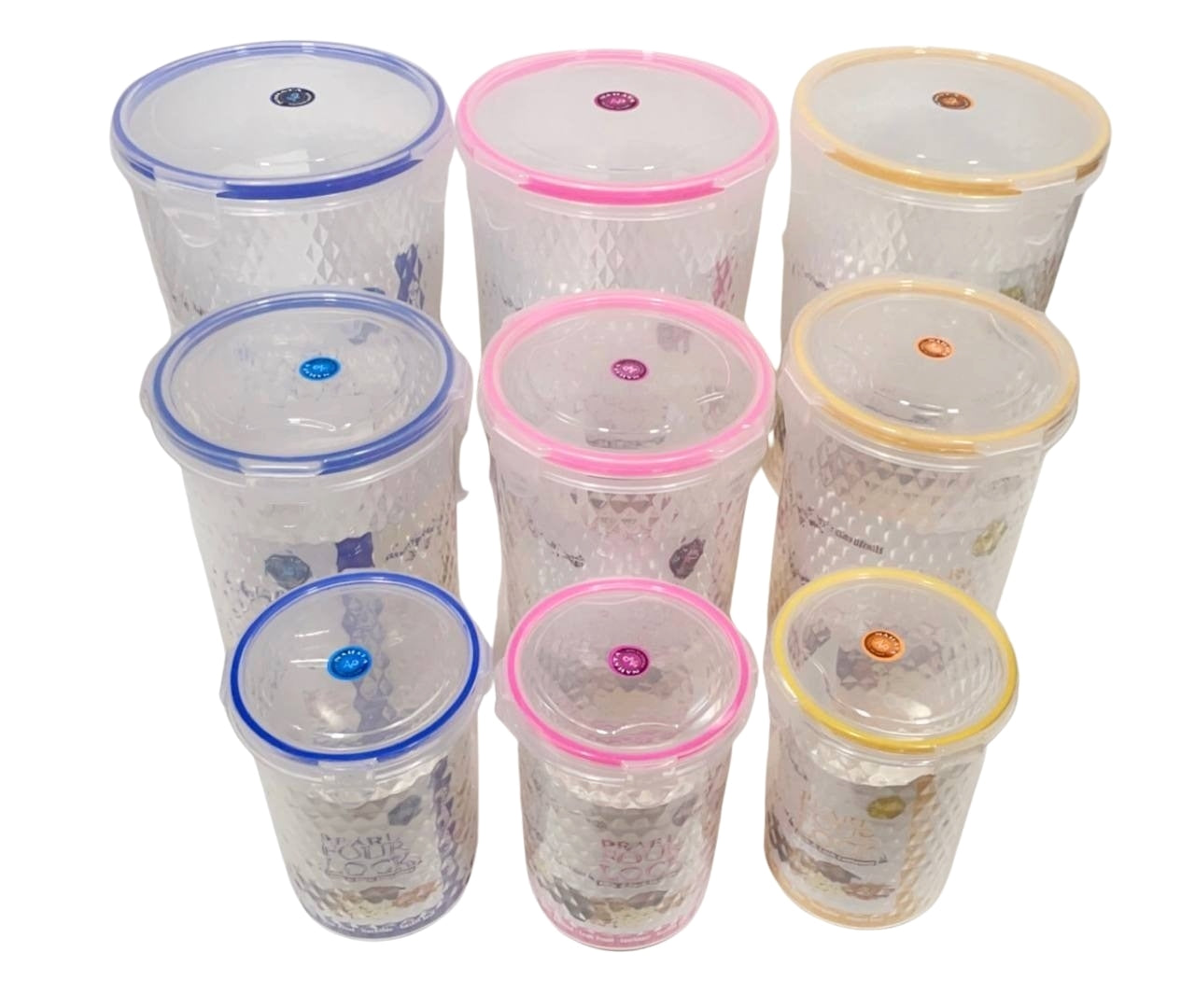 Pearl Container (Set of 3 Pcs)