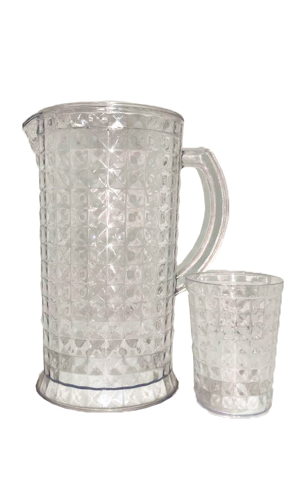 Kohinoor Glass (Crystal) (Pack Of 3)