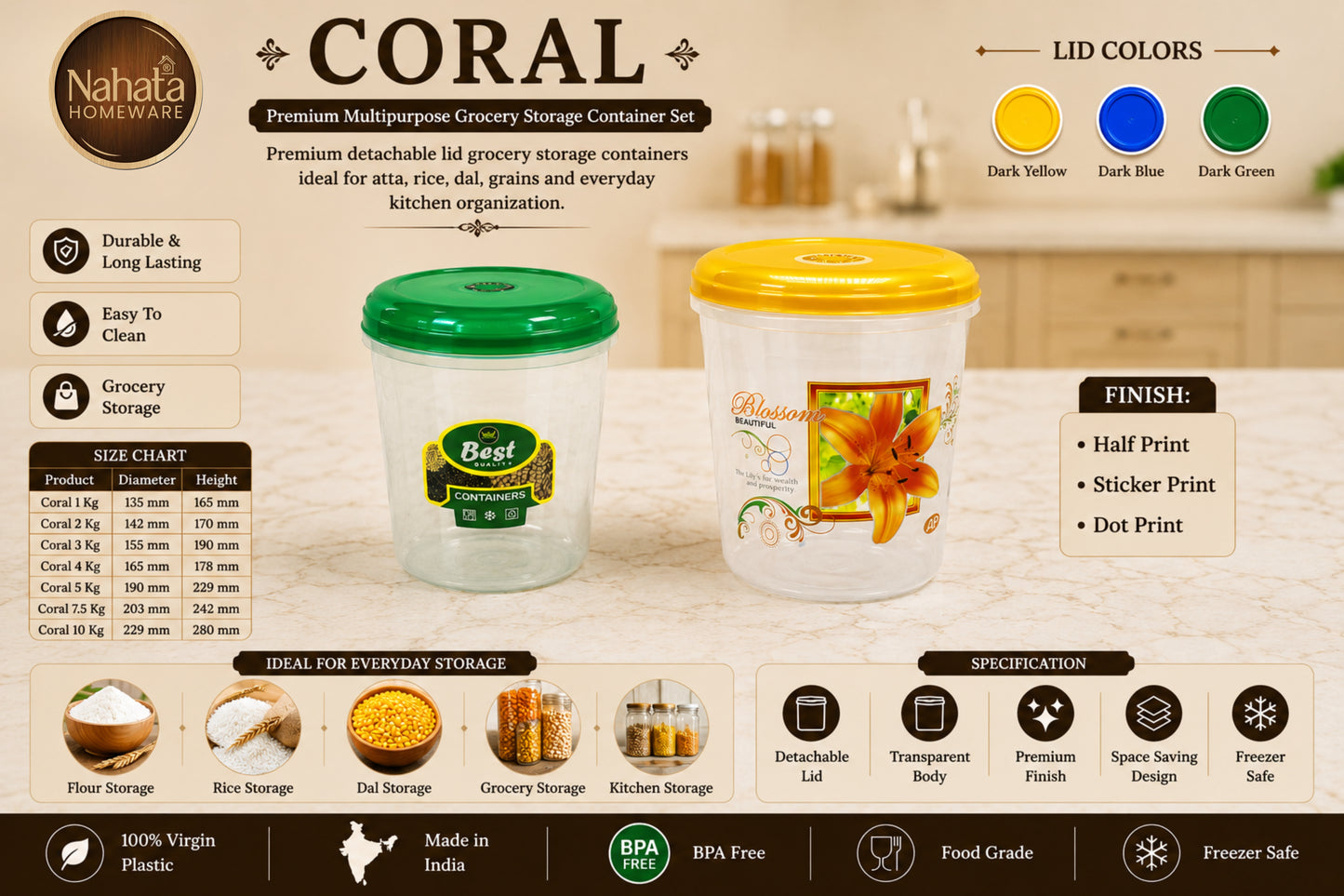 Coral Containers