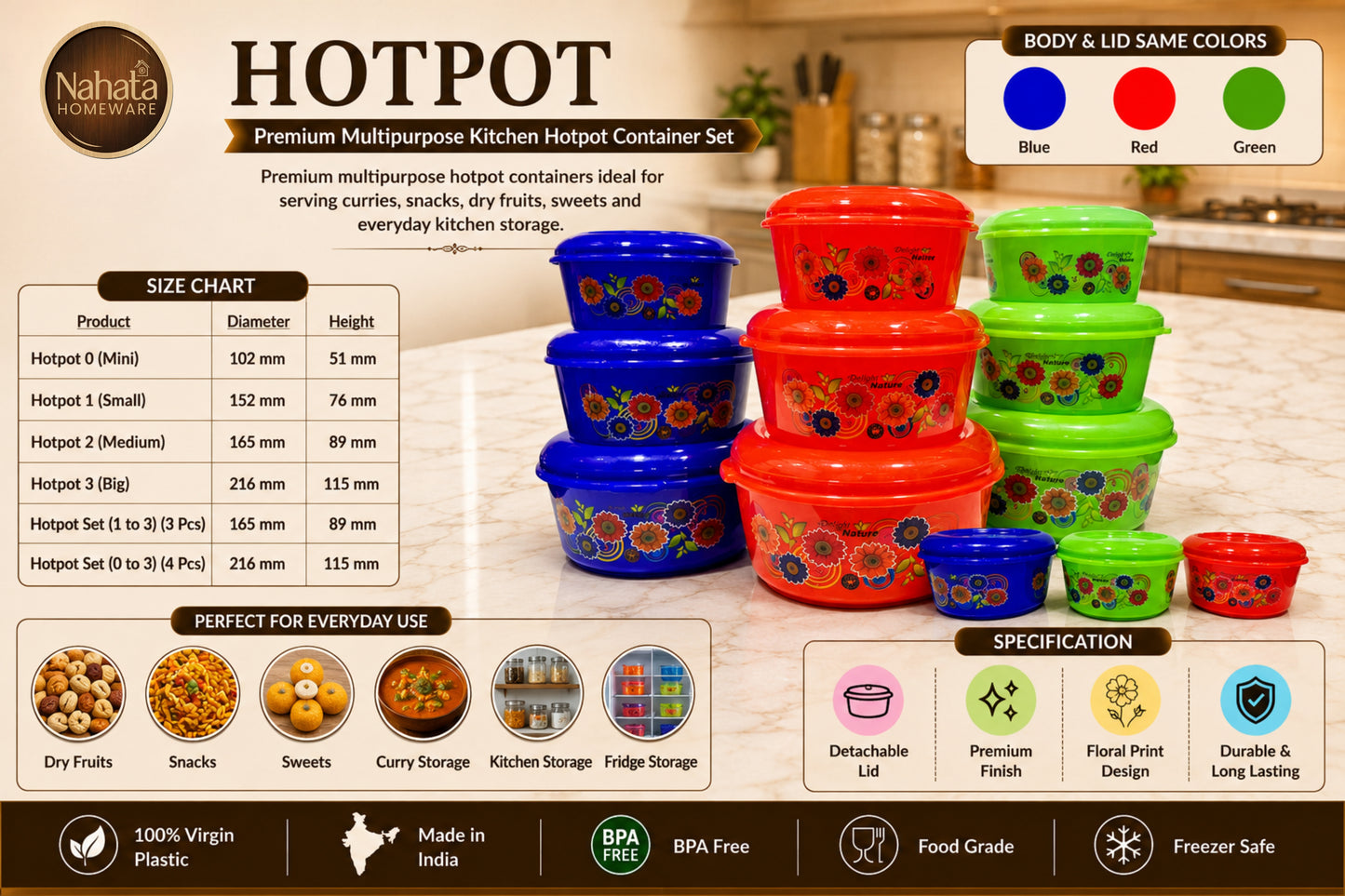 Hot Pot Containers