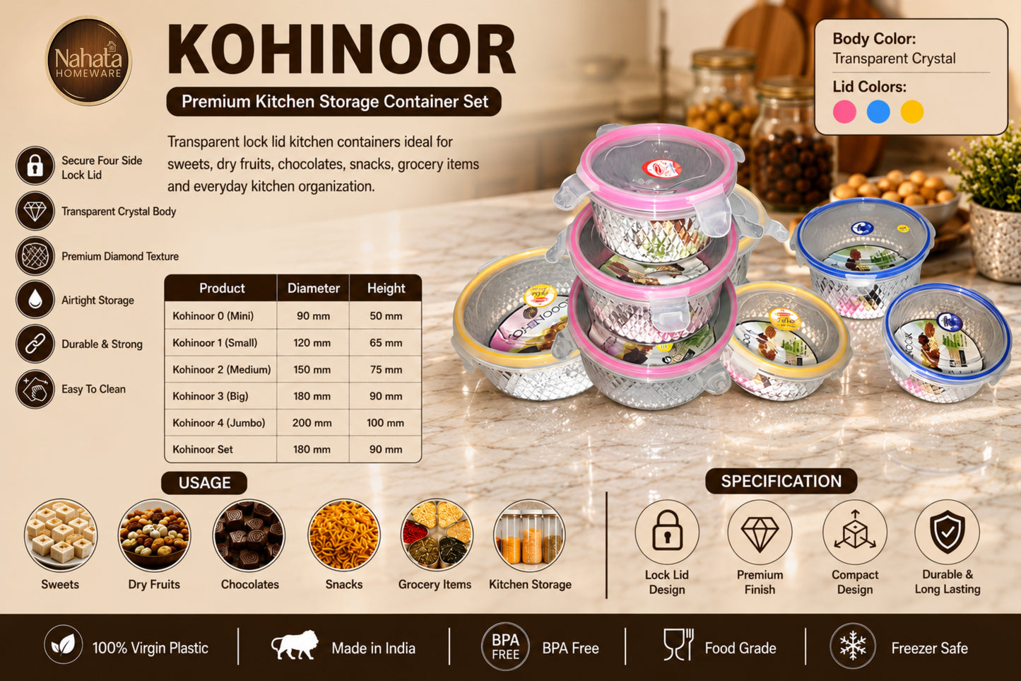 Kohinoor Containers