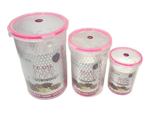 Pearl Container (Set of 3 Pcs)