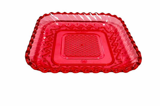 Rubina Plate (Crystal)